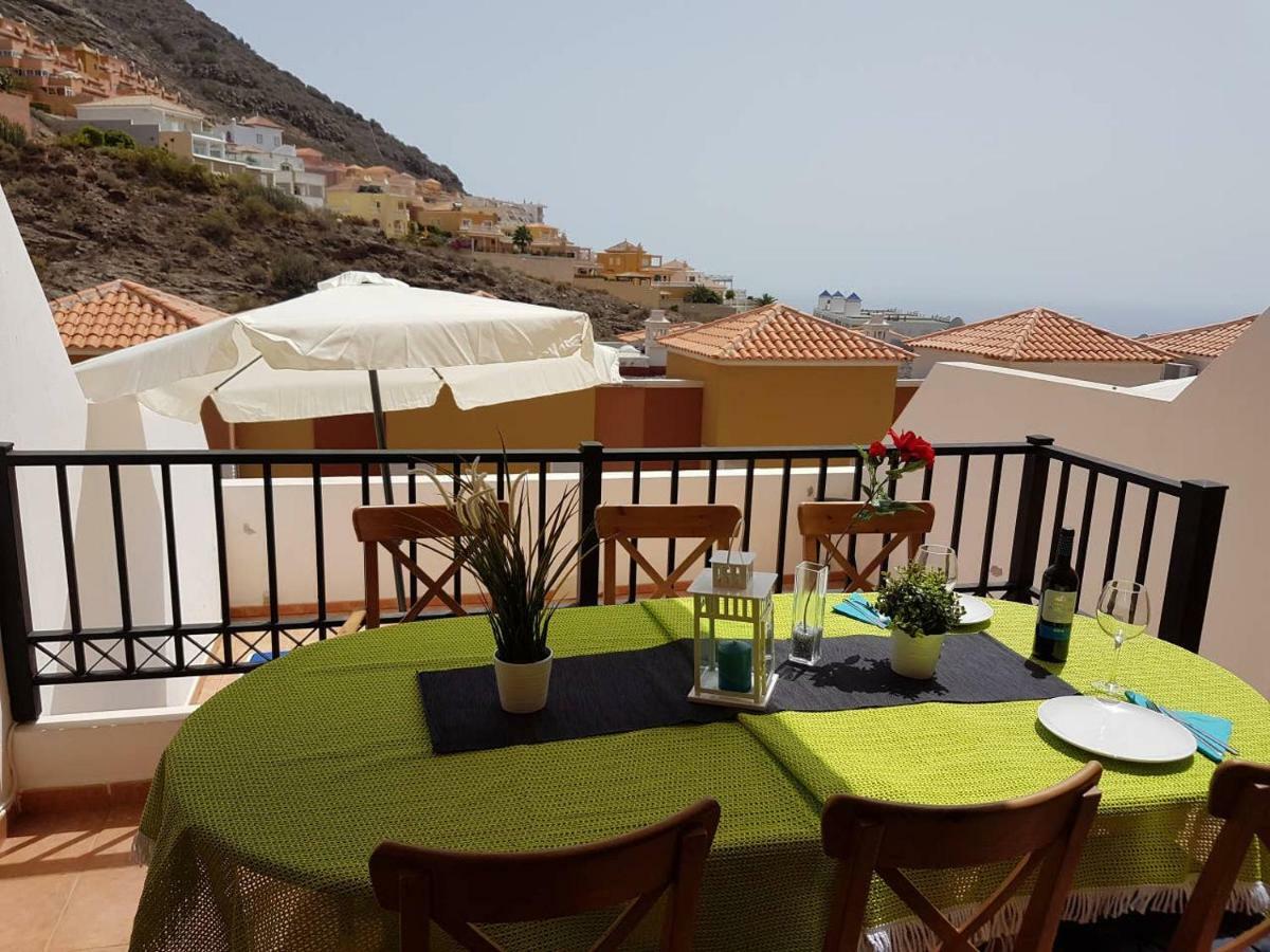 Villa Roque Del Conde With Fantastic Sea View, Terrace, Pool, Wifi, Sat-Tv, Garage Costa Adeje  Eksteriør billede