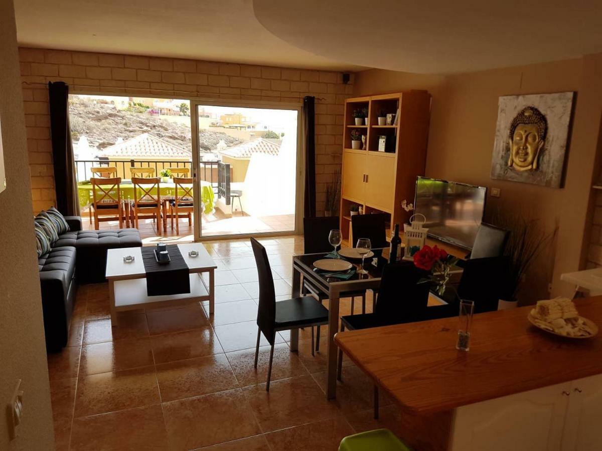 Villa Roque Del Conde With Fantastic Sea View, Terrace, Pool, Wifi, Sat-Tv, Garage Costa Adeje  Eksteriør billede