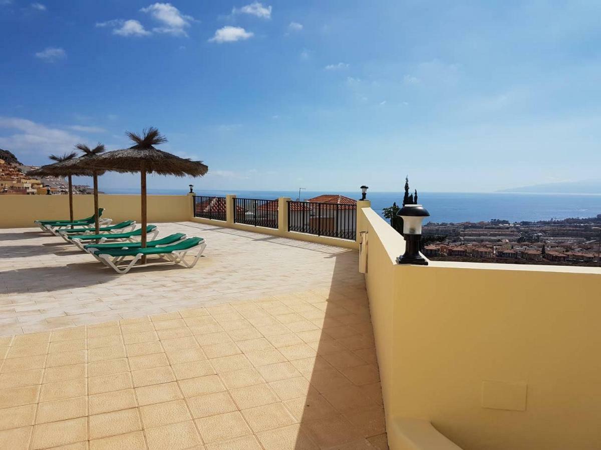 Villa Roque Del Conde With Fantastic Sea View, Terrace, Pool, Wifi, Sat-Tv, Garage Costa Adeje  Eksteriør billede