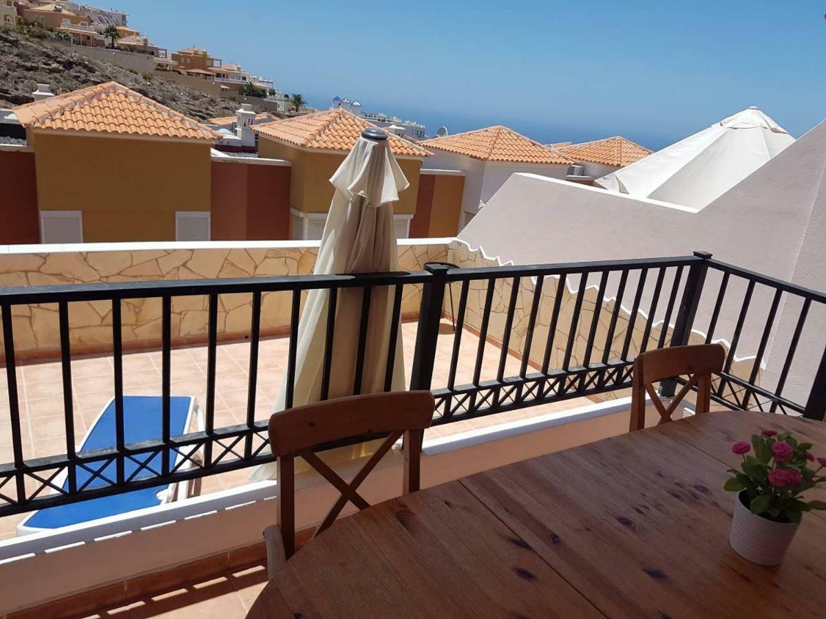 Villa Roque Del Conde With Fantastic Sea View, Terrace, Pool, Wifi, Sat-Tv, Garage Costa Adeje  Eksteriør billede
